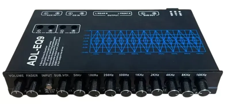 Bộ chỉnh âm ADL-EQ9 4.1 mặt trước