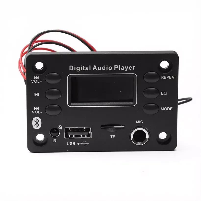 Mạch Bluetooth 5-12V 25W×2 Kéo Bass 10 — Dùng Sạc Điện Thoại, Hát Karaoke | CMB Audio